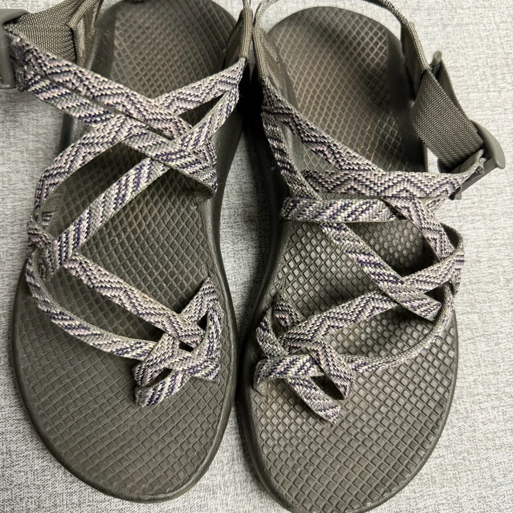 CHACO WOMEN PURPLE GRAY ZX/2 LAVENDER CLASSIC SPORT SANDAL‎
